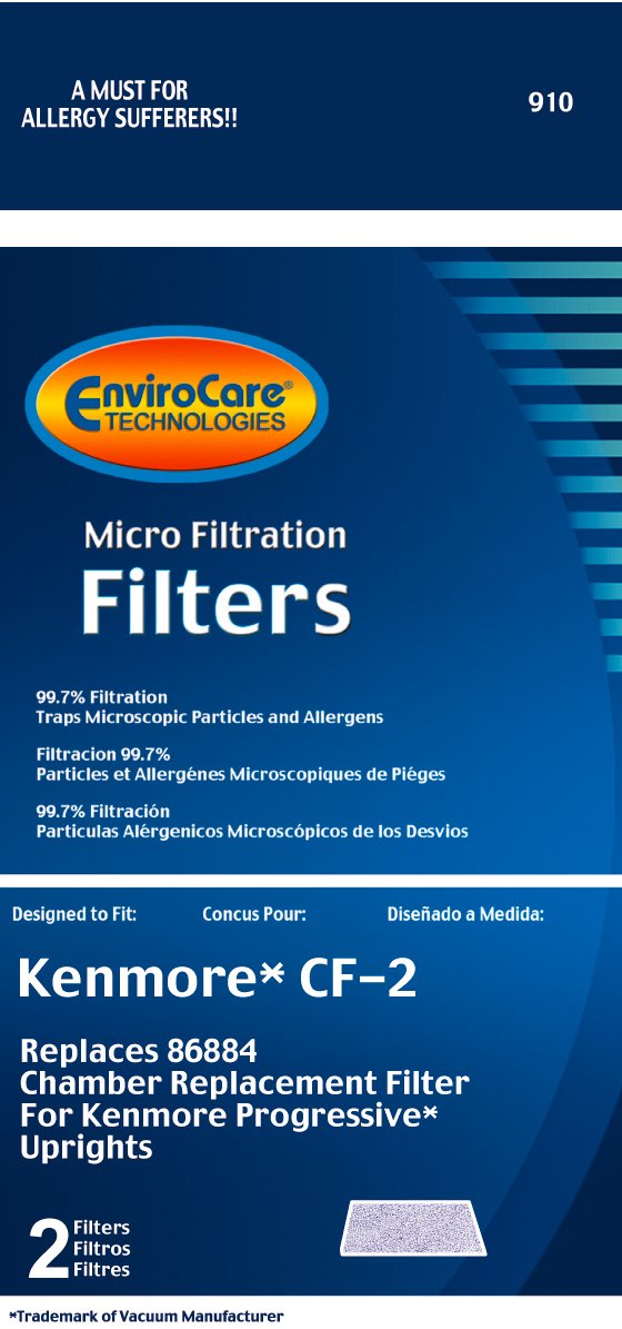 kenmore progressive vacuum filter replacement